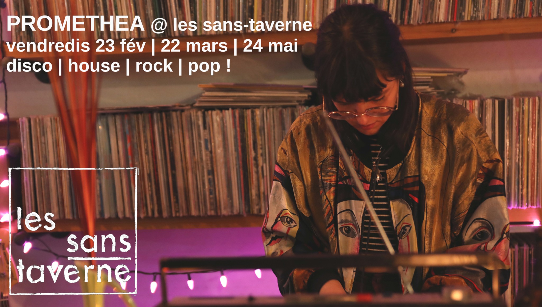 Soirée DJ avec DJ Promethea