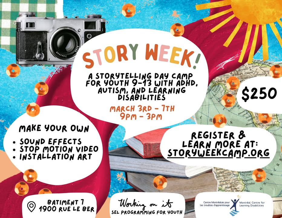 ✨ Story Week Camp is back for March break 2025! ✨